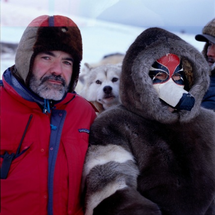 John
Houston & Pakak Innuksuk in Igloolik