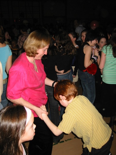 Ann and James at the dance